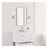 Egmont Medium Sconce White