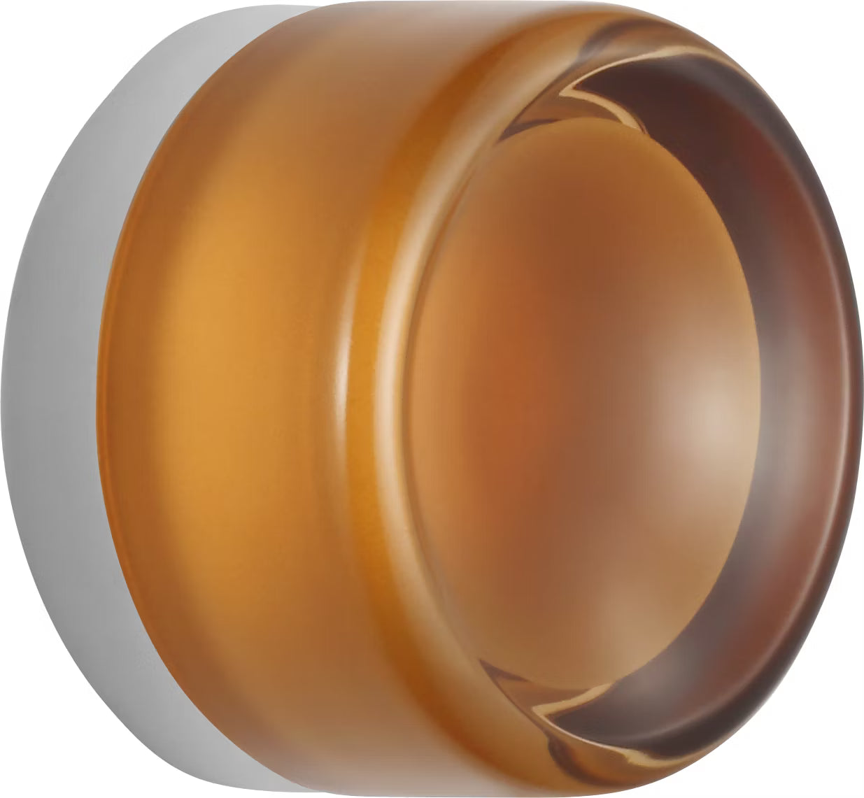 Tatum Wall Sconce Chrome/Amber Glass