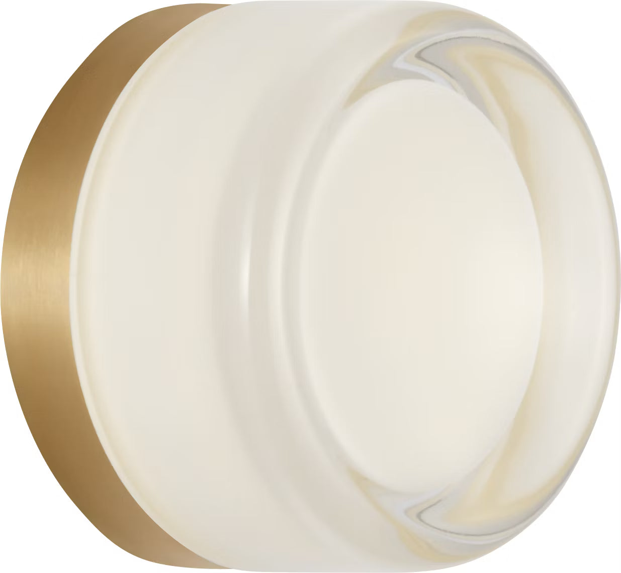 Tatum Wall Sconce Brass/Milk Glass