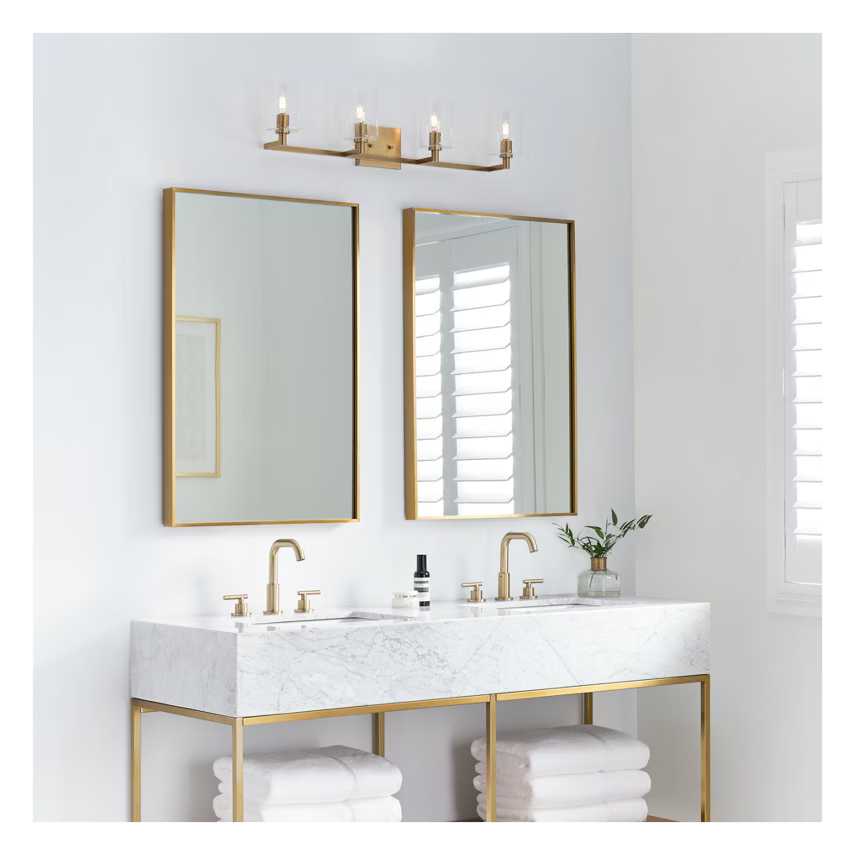Fullton 4-Light Bath Sconce Brass
