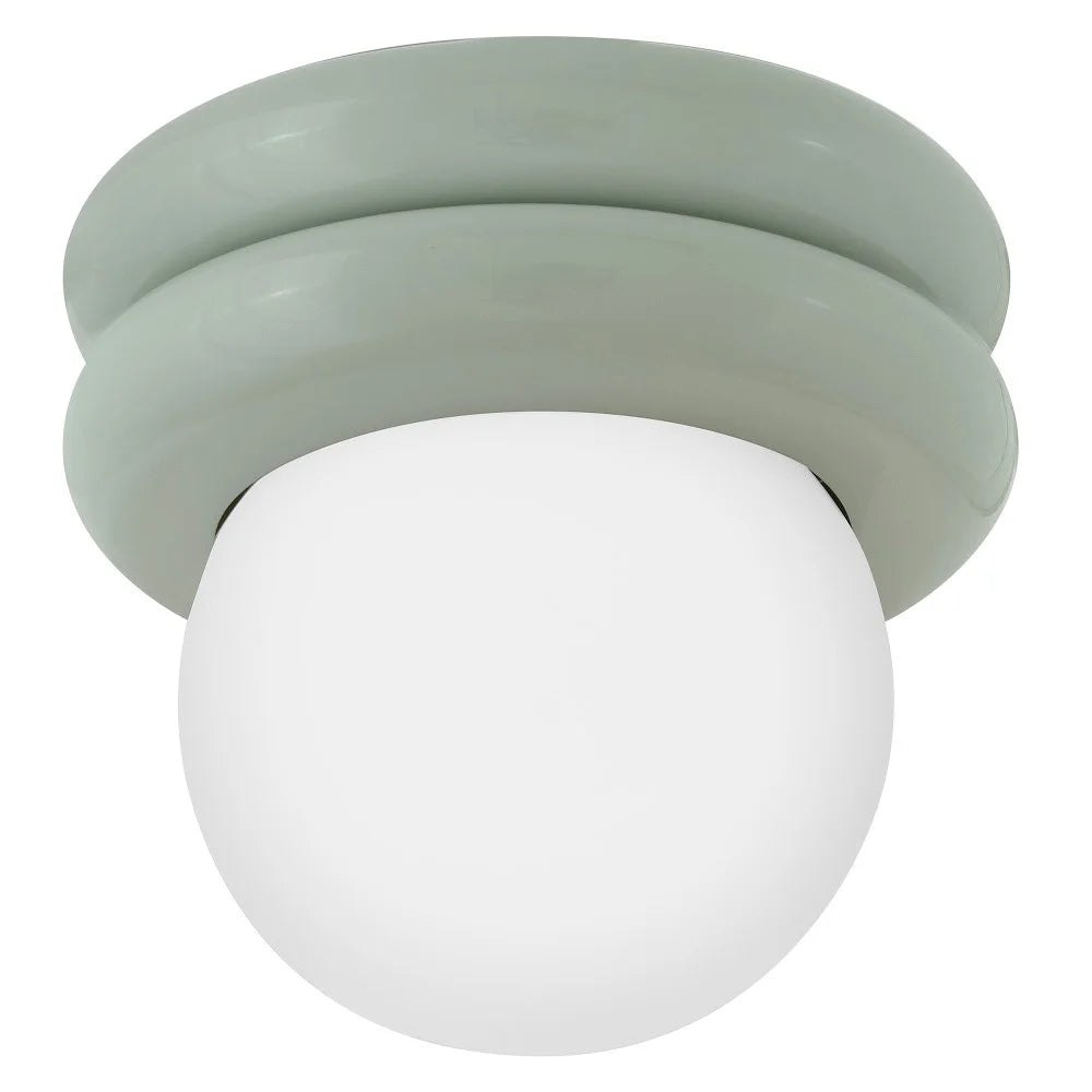 Noa Extra Small Convertible Flush Mount Seafoam