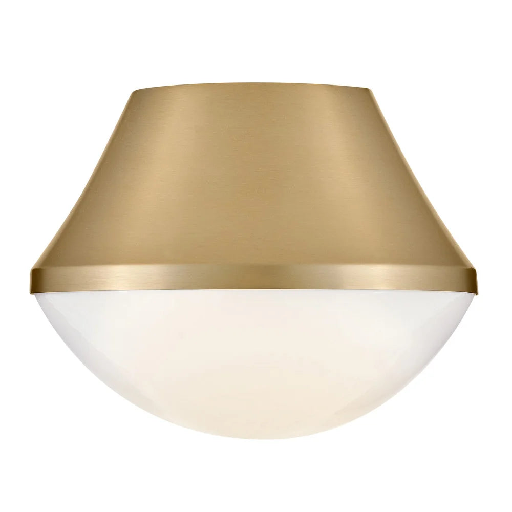 Haddie Flush Mount Brass