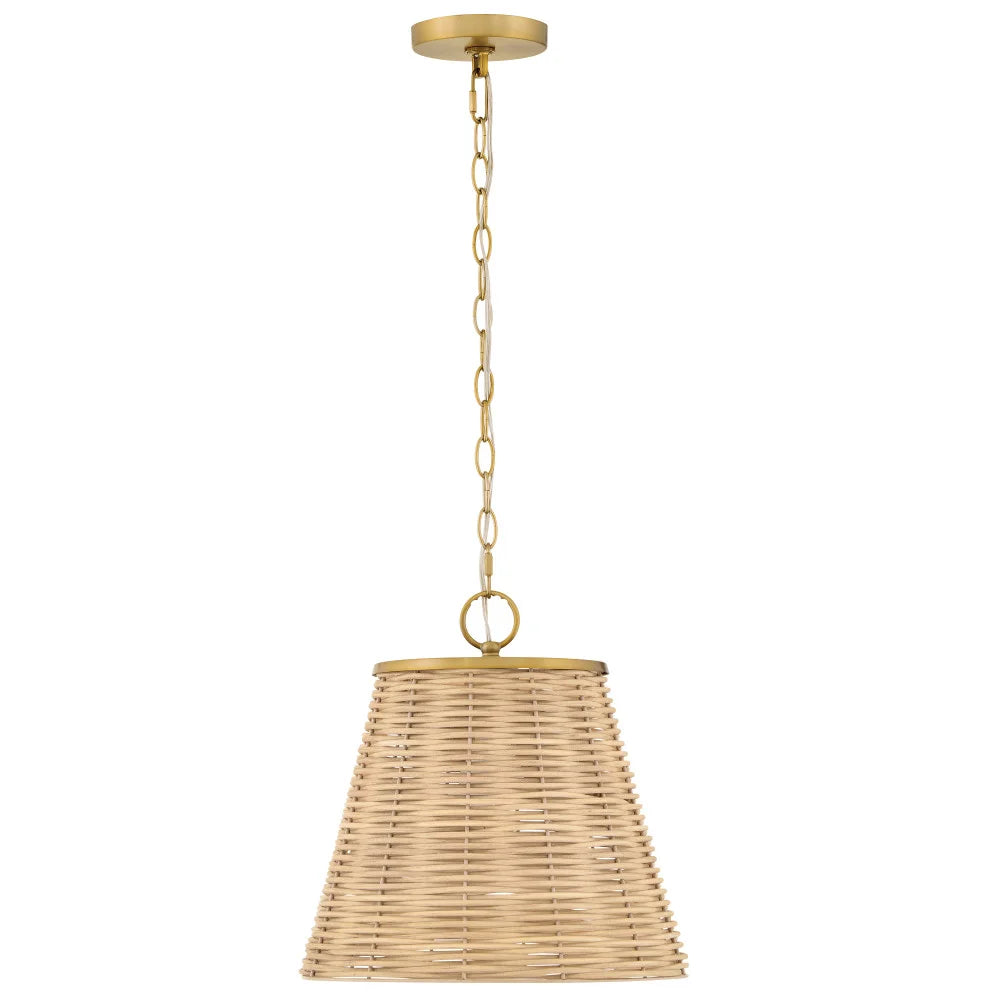Brynn Pendant Brass