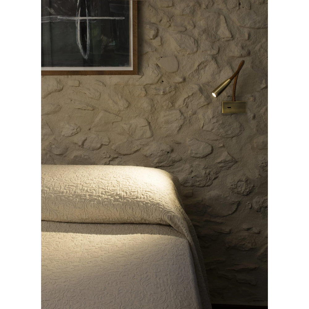 Lead Aplique Con Lector Bronce