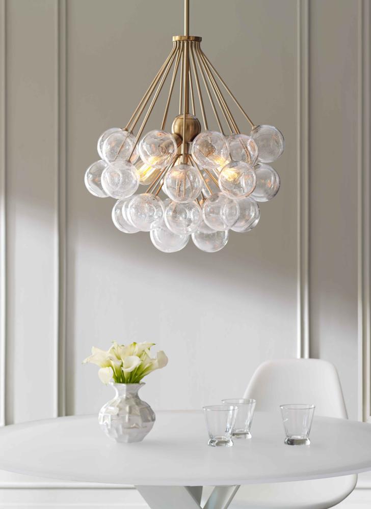 Bronzeville Three Light Pendant