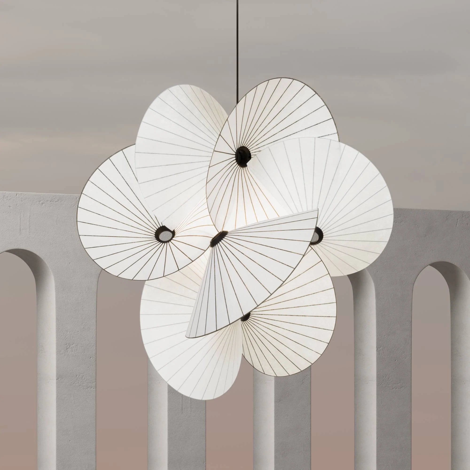 Serpentine Suspension Light