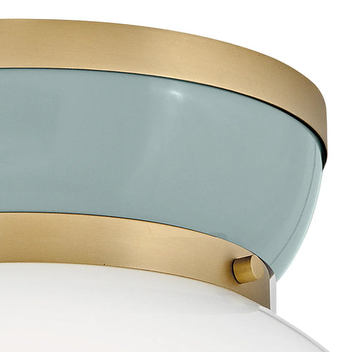 Lucy Flush Mount Brass