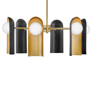Zuri Chandelier Black