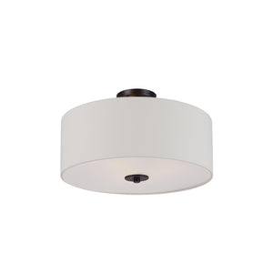 Bongo 3 Light Pendant/Semi Flush Mount Bronze