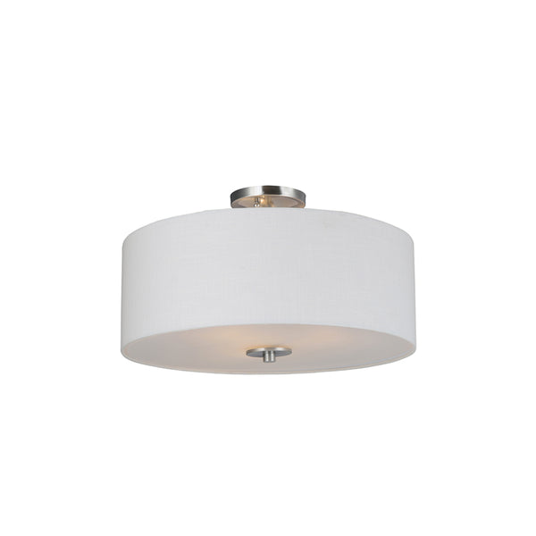 Bongo 3 Light Pendant/Semi Flush Mount Nickel