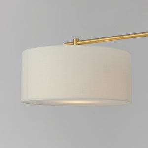 Bongo 2 Light Pendant Brass