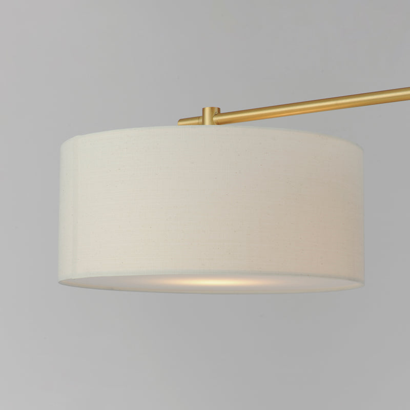Bongo 2 Light Pendant Brass