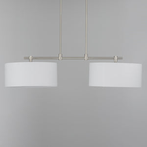 Bongo 2 Light Pendant Nickel