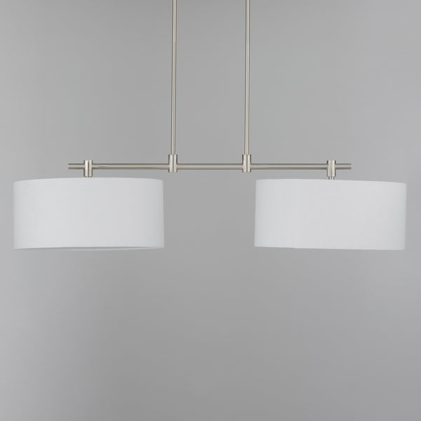 Bongo 2 Light Pendant Nickel