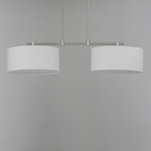 Bongo 2 Light Pendant Nickel