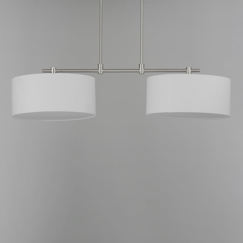 Bongo 2 Light Pendant Nickel