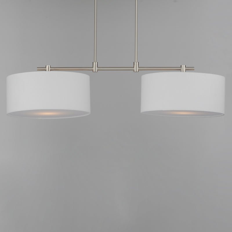 Bongo 2 Light Pendant Nickel