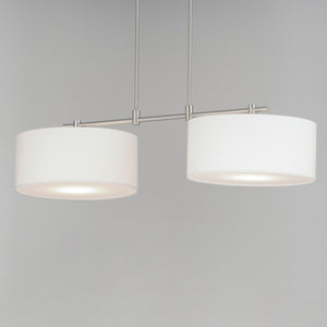 Bongo 2 Light Pendant Nickel