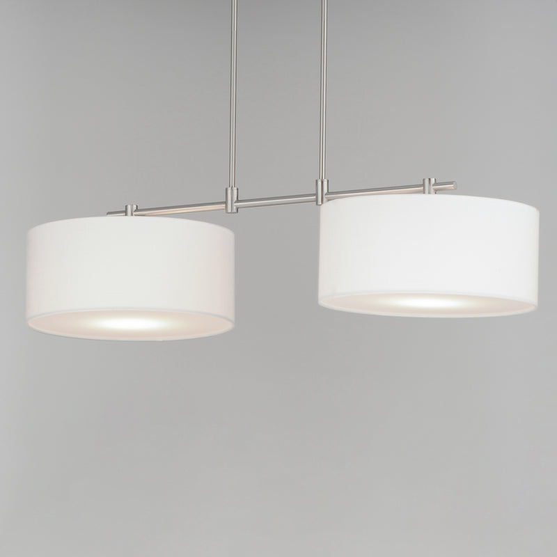 Bongo 2 Light Pendant Nickel