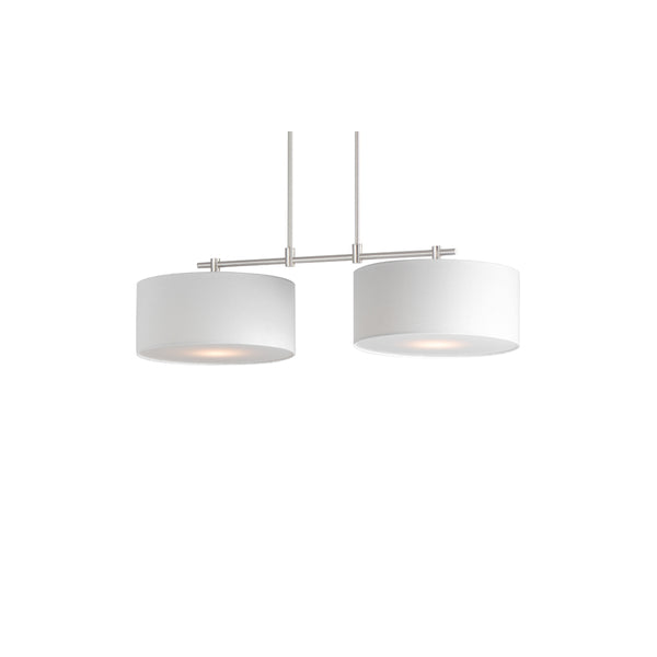 Bongo 2 Light Pendant Nickel