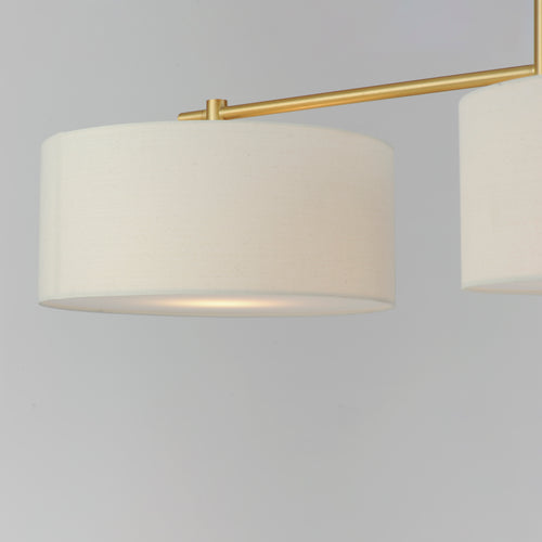 Bongo 3 Light Pendant Brass