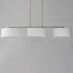 Bongo 3 Light Pendant Nickel
