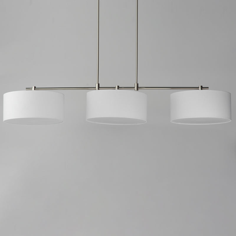 Bongo 3 Light Pendant Nickel