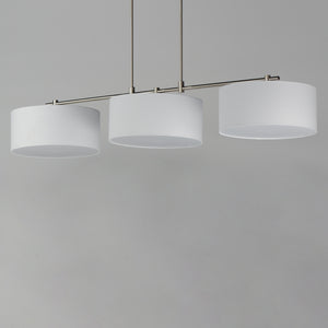 Bongo 3 Light Pendant Nickel