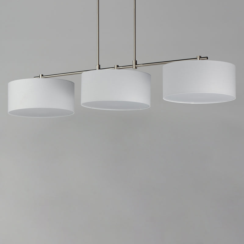 Bongo 3 Light Pendant Nickel