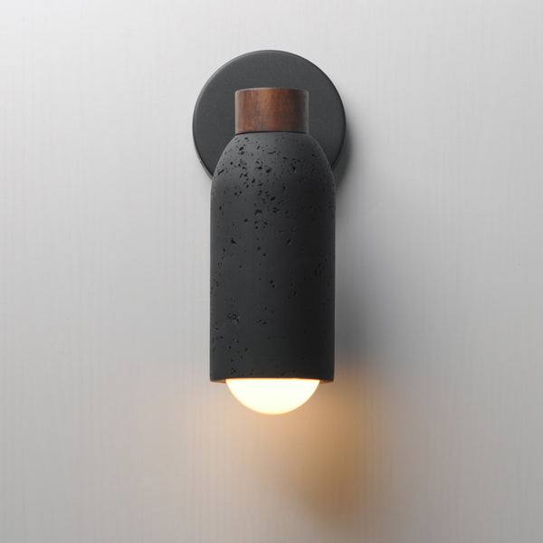 Pompeii Wall Sconce Black