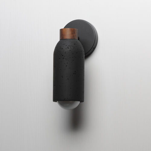 Pompeii Wall Sconce Black