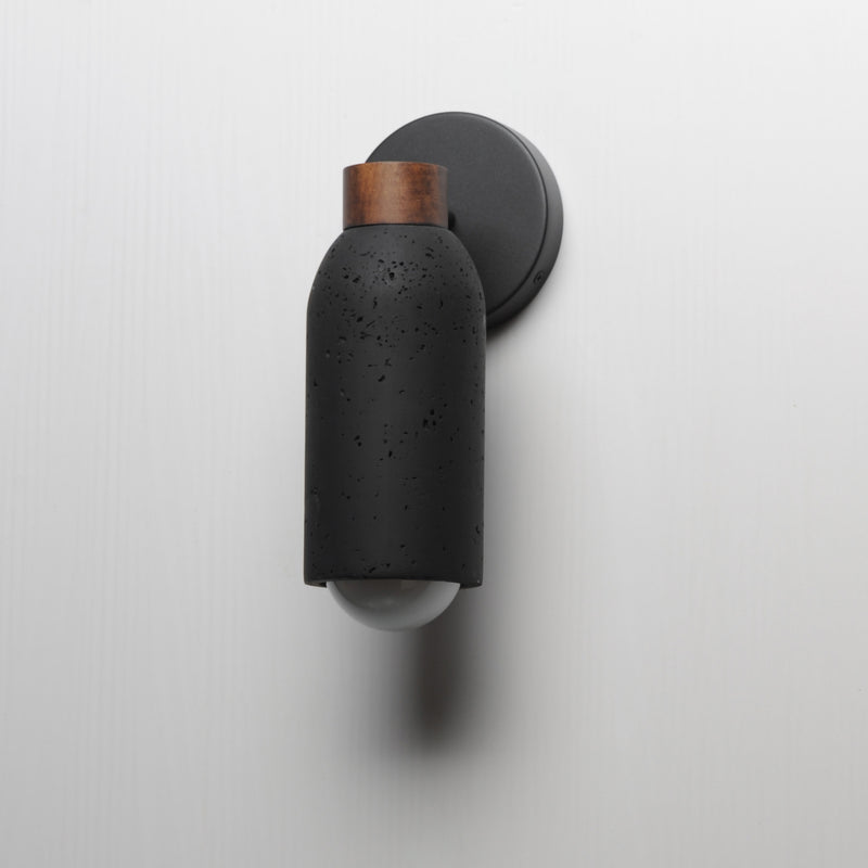 Pompeii Wall Sconce Black