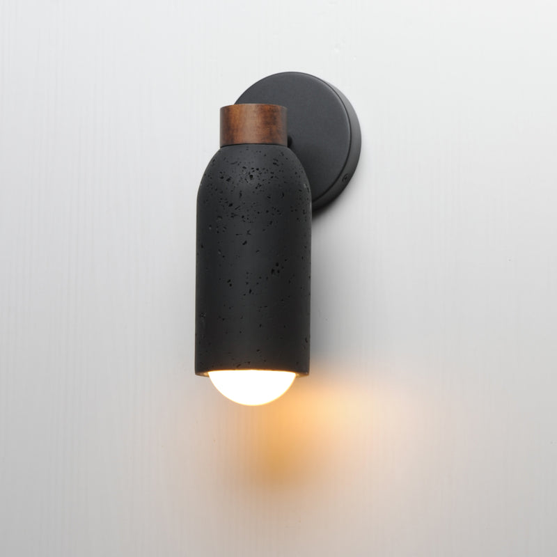 Pompeii Wall Sconce Black