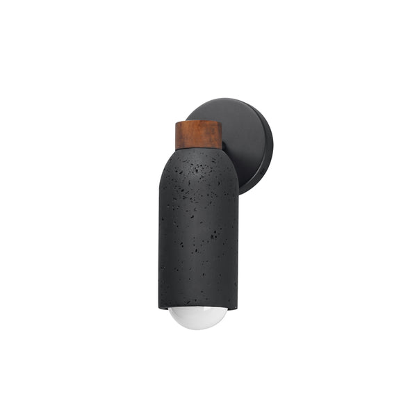 Pompeii Wall Sconce Black