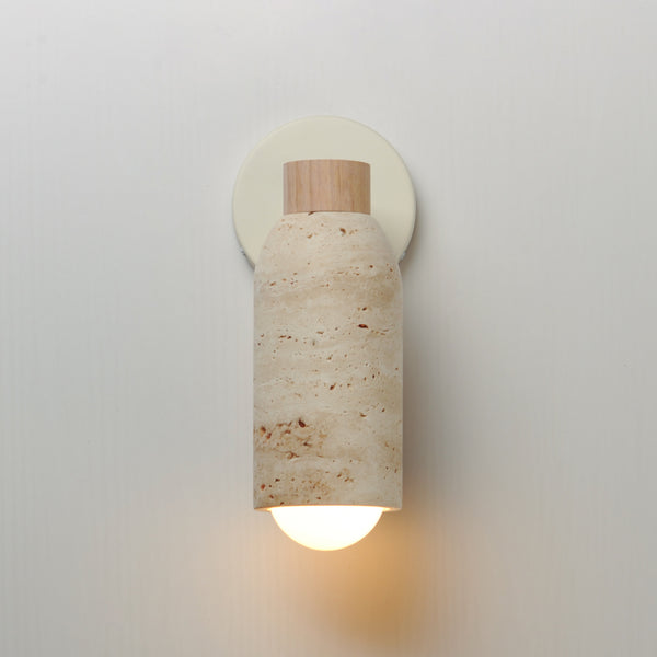 Pompeii Wall Sconce Oyster