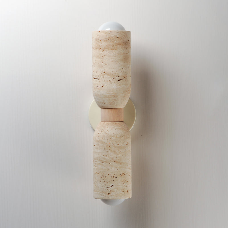 Pompeii 2 Light Wall Sconce Oyster