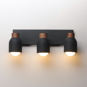 Pompeii 3 Light Vanity Black