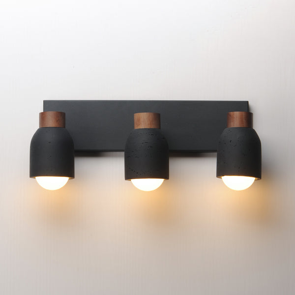 Pompeii 3 Light Vanity Black