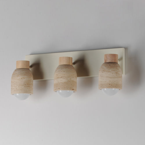 Pompeii 3 Light Vanity Oyster