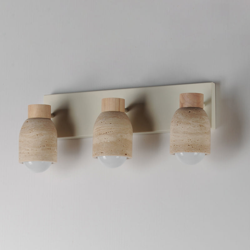 Pompeii 3 Light Vanity Oyster