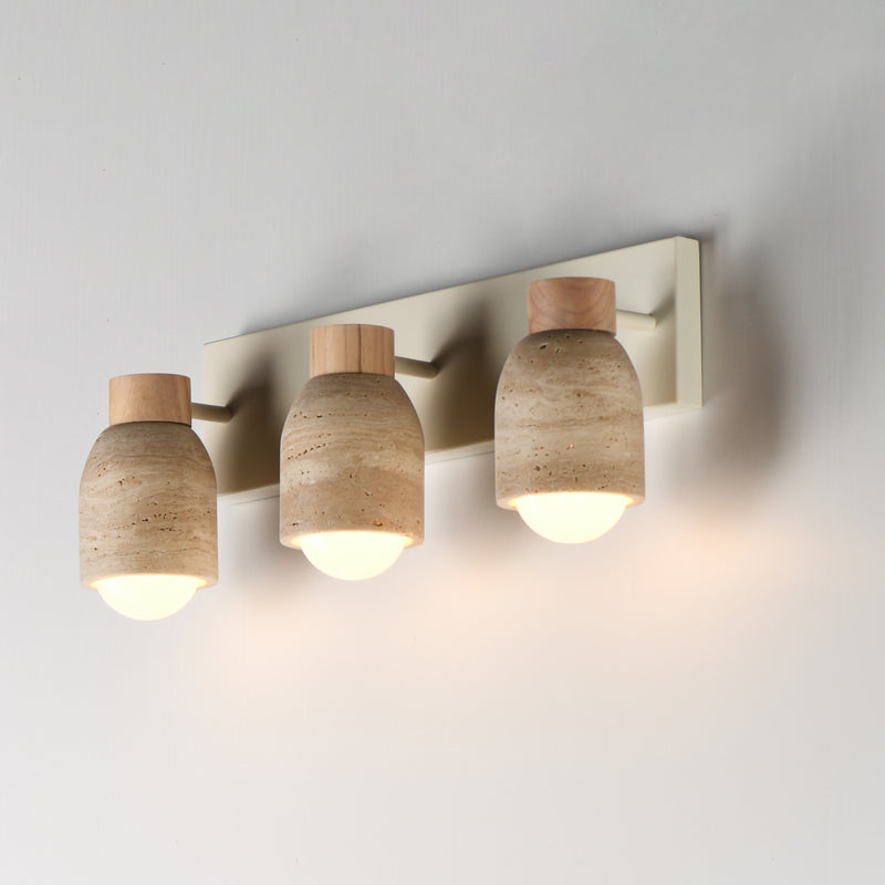 Pompeii 3 Light Vanity Oyster