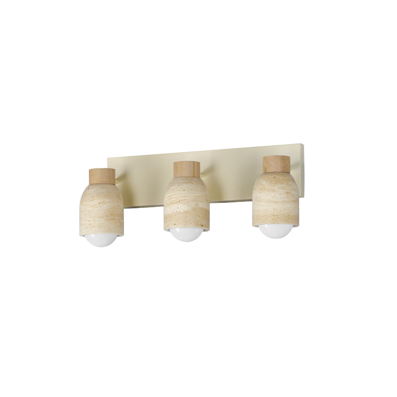 Pompeii 3 Light Vanity Oyster