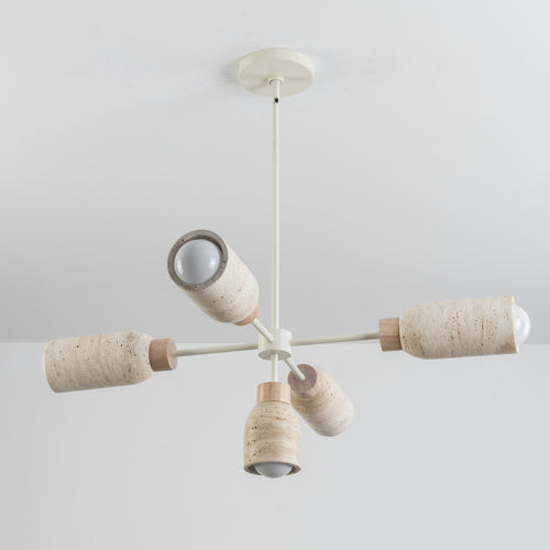 Pompeii 5 Light Pendant Oyster