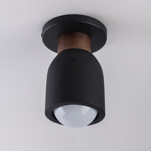 Pompeii Flush Mount Black
