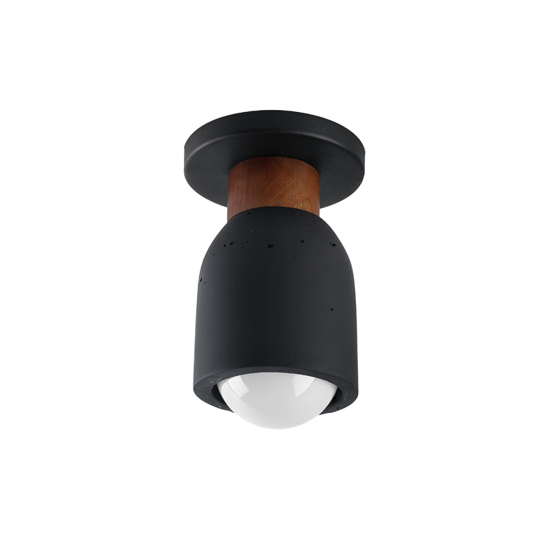 Pompeii Flush Mount Black