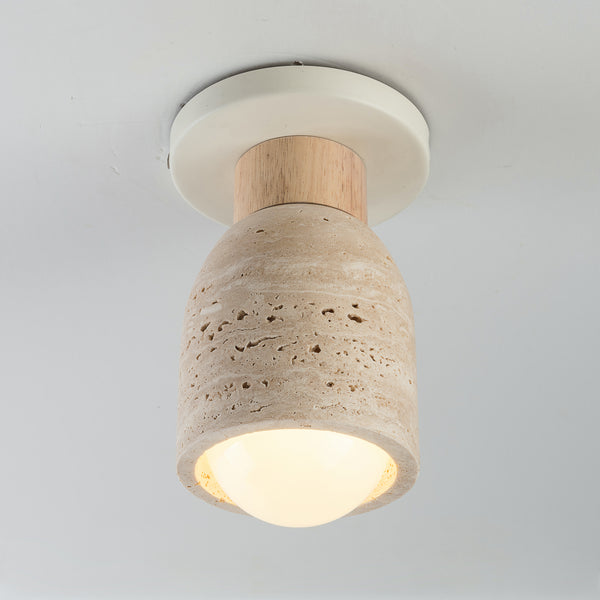 Pompeii Flush Mount Oyster