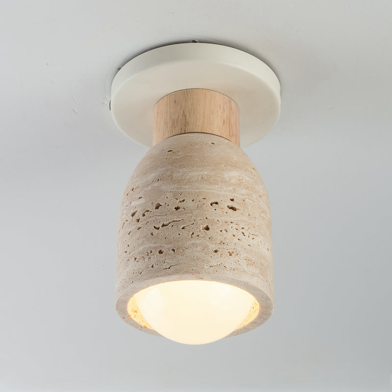 Pompeii Flush Mount Oyster