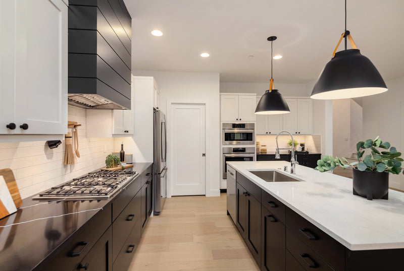 Nordic Medium Pendant Black