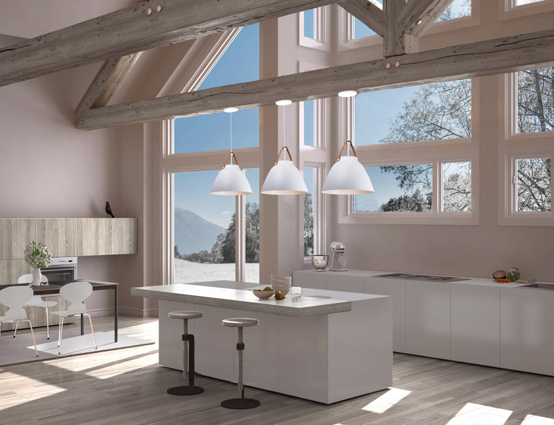 Nordic Medium Pendant White