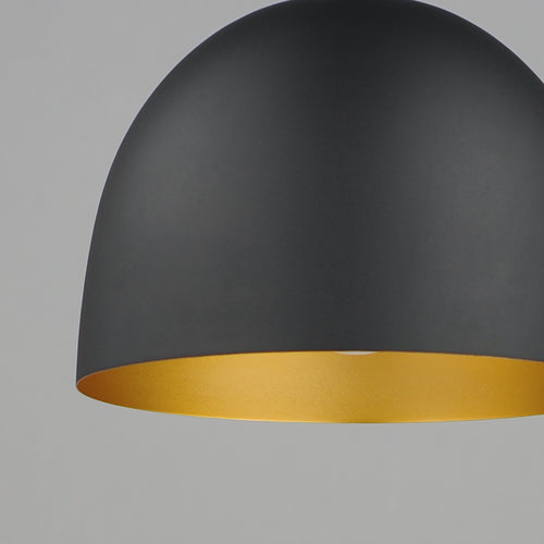 Tova Small Pendant Black/Gold